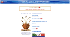 Desktop Screenshot of ordinefarmacistisiena.it